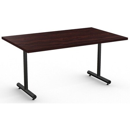 Special-T Table, Black Base, 30inWx60inLx29inH, Espresso SCTKING3060BESP